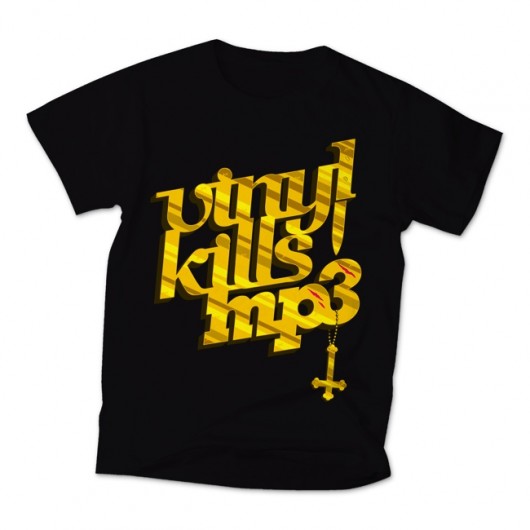 Concours : Un T-Shirt Vinyls kills MP3 à gagner !