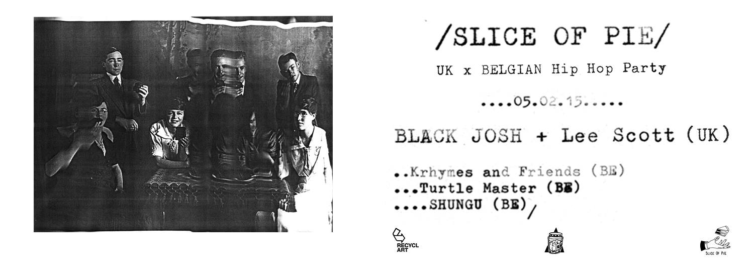 Concours: 2×1 place pour BLACK JOSH, LEE SCOTT, SHUNGU, KHRYMES & TURTLE MASTER @Recyclart 05.02.2015
