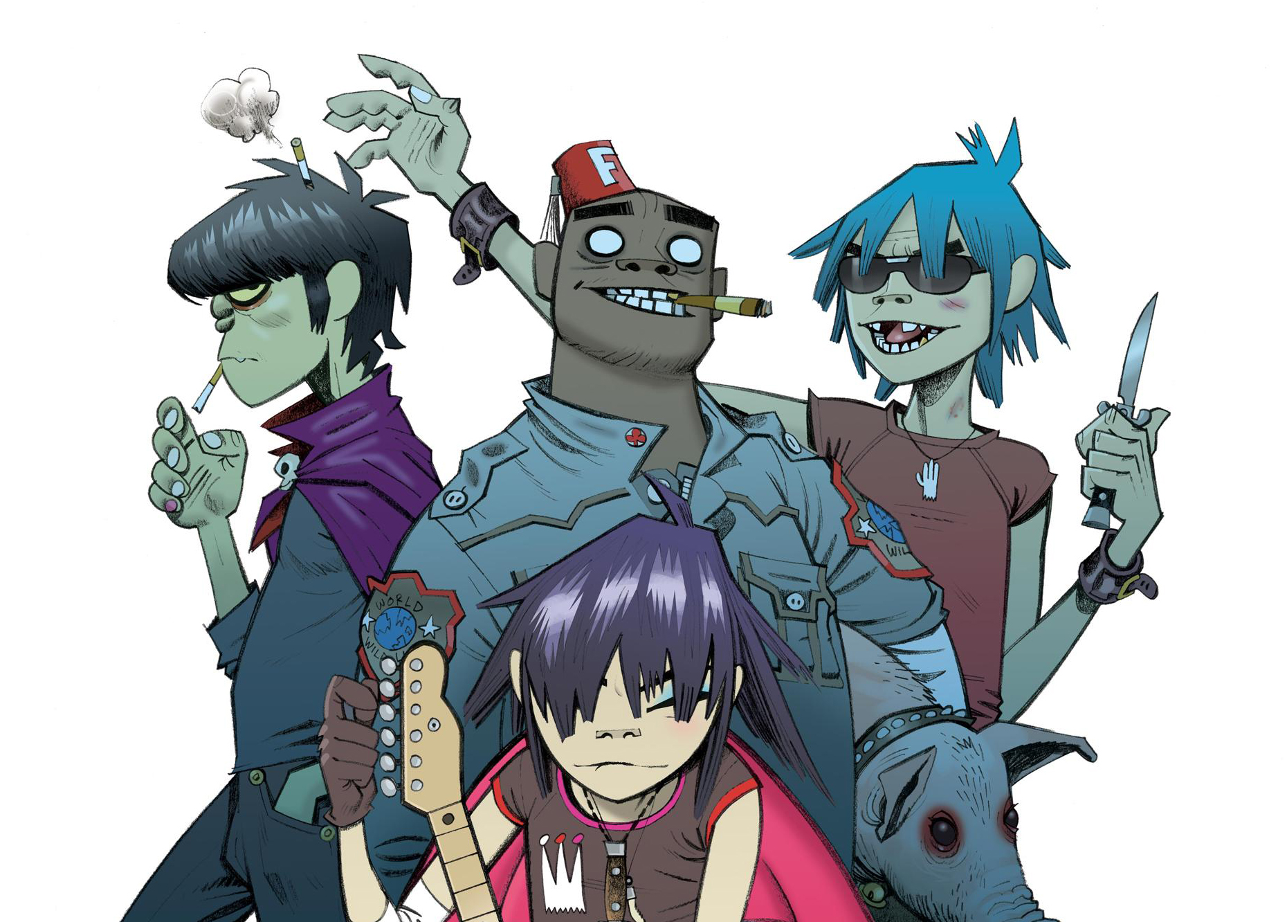 Un album de Gorillaz dans l’année ?