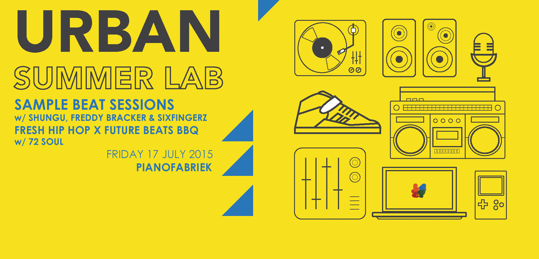 Sample Beat Sessions @ Pianofabriek par Urban Summer Lab