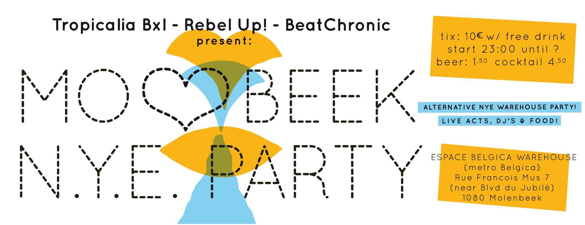 31/12/15 – New Year Warehouse Party: “MO’ ❤ BEEK”